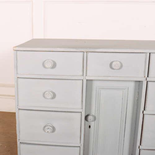 English Pine Painted Sideboard For Sale - Image 3 of 9
