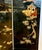 Chinoiserie Chinese Black Lacquered Hand Painted 4 Panel Screen Room Divider Screen For Sale In New York - Image 6 of 9