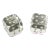 Novelty Glass Dice Set of 2 For Sale