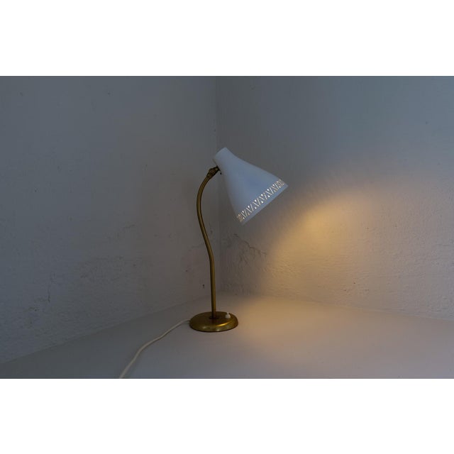 Mid-Century Swedish Adjustable Table Lamp from Böhlmarks, 1940s For Sale - Image 13 of 15