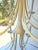 Simple and stylish 3 tier chandelier made of iron with an original painted ivory finish. Great scale and proportons. The...
