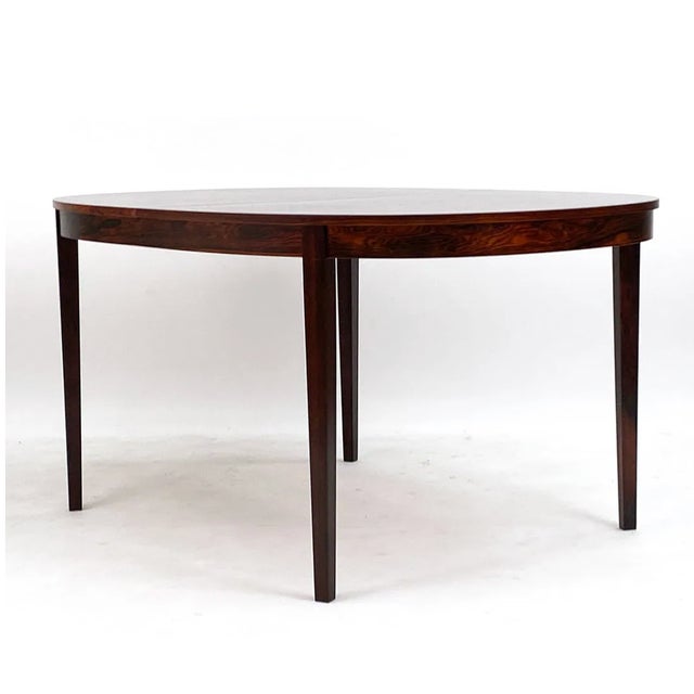 Swedish Rosewood Extension Dining Table, C. 1960s For Sale - Image 9 of 11