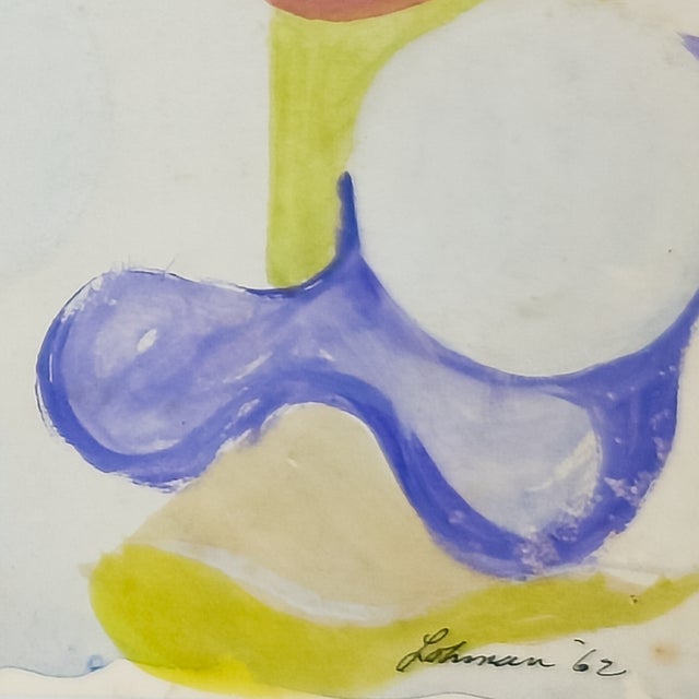 1960s Amorphous Abstract - Robert Lohman, C. 1962 For Sale - Image 5 of 6