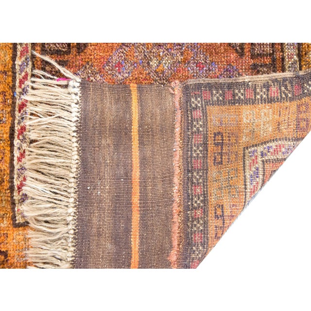 Vintage Persian Baluch Rug For Sale - Image 13 of 14