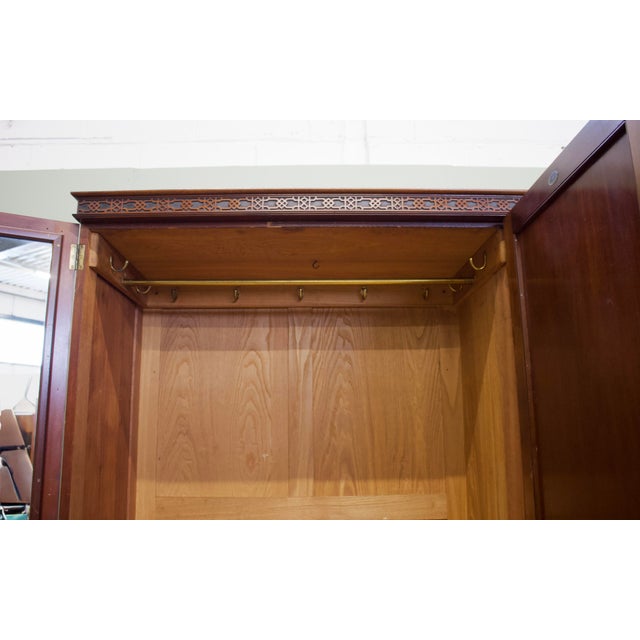 Georgian Revival Wardrobe from Maple and Co, 1920s For Sale - Image 9 of 14
