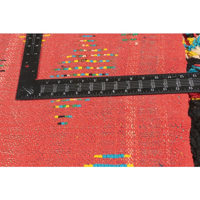 Textile Vintage Boujad Moroccan Rug, 04'07 X 09'07 For Sale - Image 7 of 10