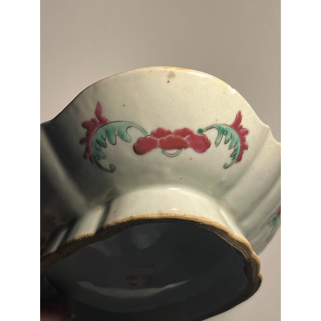 Circa 1930s Chinese Republic Era Famille Jaune Footed Dish Qianlong Mark For Sale - Image 9 of 12