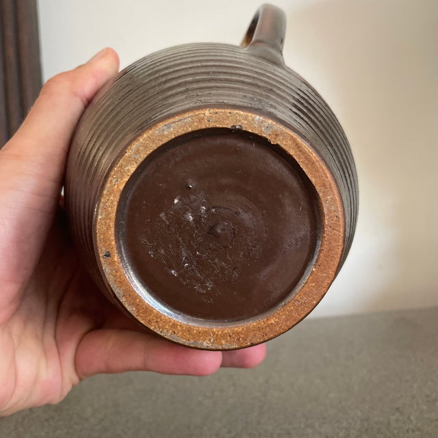 Ceramic 1950s Arts and Crafts Vase/Pitcher. For Sale - Image 7 of 7