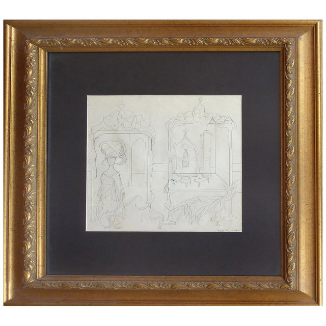 Cundo Bermudez Pencil Drawing, Cuban American Master For Sale - Image 11 of 11