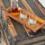 Vintage British Colonial Platter Woven Bamboo Long Bar Tray 17.5" For Sale In Columbus - Image 6 of 10