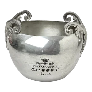 Vintage Gosset Pewter Champagne Bucket