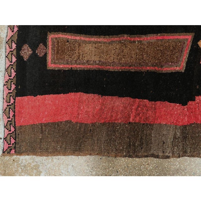 Textile Galerie Shabab Collection Mid-20th Century Turkish Anatolian Runner For Sale - Image 7 of 10