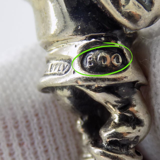 Metal Vintage Italian Handmade Genuine Silver Garden Gnome Dollhouse Miniature, Made in Tuscany (Italy) For Sale - Image 7 of 9