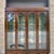 Vintage Henredon Fine Furniture Mid Century Modern Oak 8 Door Lighted Bar Cabinet or China Cabinet For Sale - Image 12 of 18