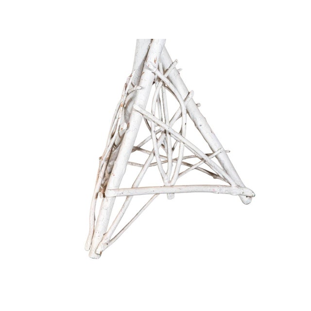 1930s Vintage White Twig Table For Sale - Image 5 of 5