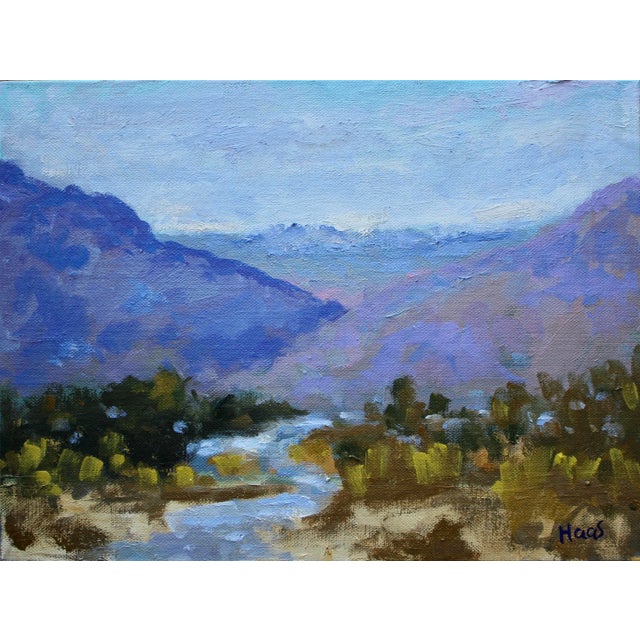 Carson River Contemporary Landscape Oil For Sale