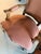 Pair of Vintage Walnut Louis XV-Style Upholstered Arm Chairs For Sale - Image 4 of 9