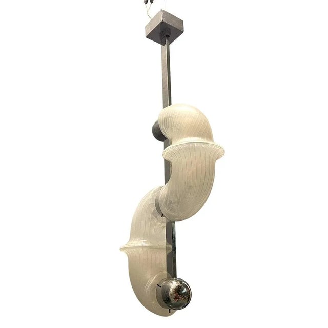 Murano Glass Light Pendant by Aldo Nason for Mazzega, 1970s For Sale - Image 13 of 13