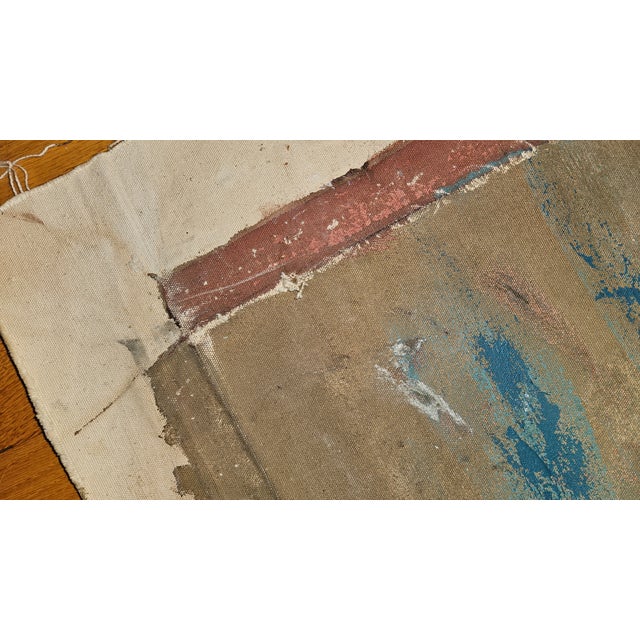 Brown Late 20th Century Stephen Mueller – “Kaspar Won’t Go Up the Road” – Large-Scale Abstract Oil Painting on Canvas, Signed For Sale - Image 8 of 9