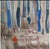 Wood Mid Century Abstract, Surrealist Watercolor Painting - A Kitchen Scene - Signed and Dated 1960 For Sale - Image 7 of 9