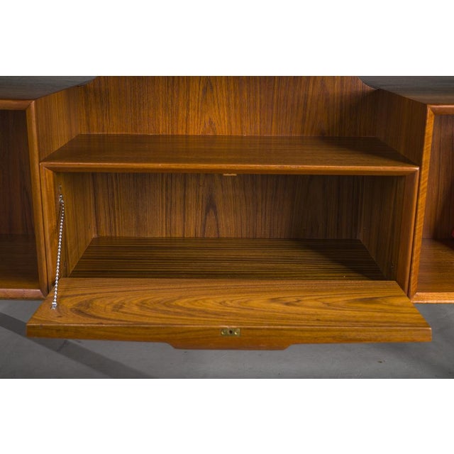 Model 75 Teak Desk by Gunni Omann for Omann Jun Furniture Factory, 1960s For Sale - Image 6 of 18