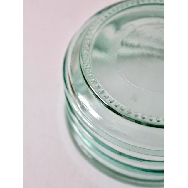 Vintage Ribbed Glass Bowl For Sale - Image 6 of 9