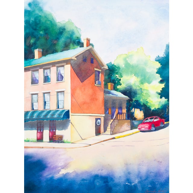 Why This Work Matters Parry transforms an overlooked neighborhood corner into a vivid portrait of everyday place, alive...