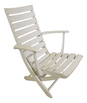 Mid-Century Wooden Riviera Deck Chair from Triconfort, 1970s