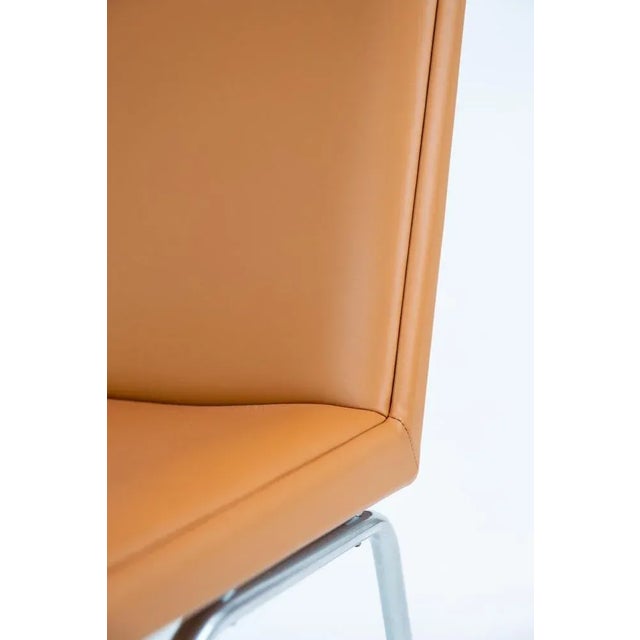 1980s Set of Model AP40 Kastrup Chairs in Cognac Leather by Hans J. Wegner for Carl Hansen & Søn, 1980s For Sale - Image 5 of 13