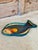 Paper Vintage Hand Painted Papier-Mâché Fish Serving Tray, Made in Mexico For Sale - Image 7 of 11