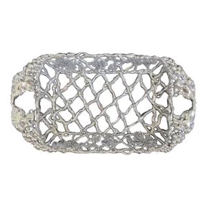 Arthur Court 1998 Grape Vine Casserole Holder Basket Platter