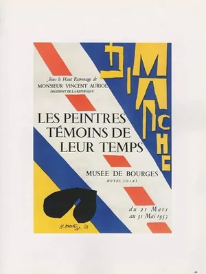Matisse Lithograph 44 Peintures Temoins De Leur Temp