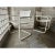 Motivated Seller: 1980s Italian White Leather Cantilever Chairs Set of 2 Attributed to Mart Stam and Marcel Breuer For Sale In Cincinnati - Image 6 of 11