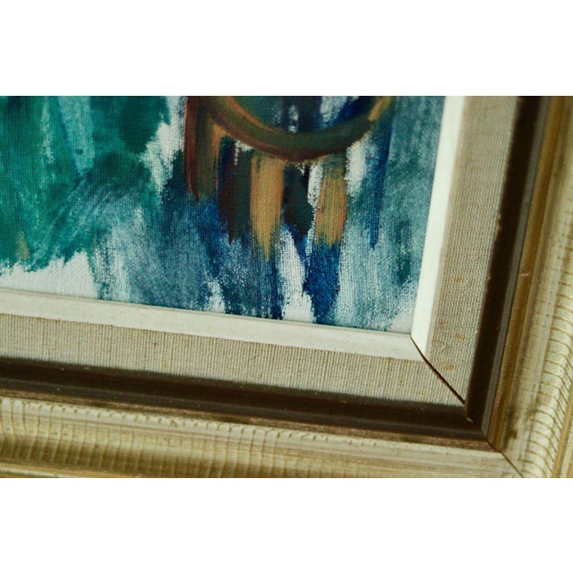 Nils Severin, Park View, Mid-20th Century, Oil on Canvas, Framed For Sale - Image 5 of 11