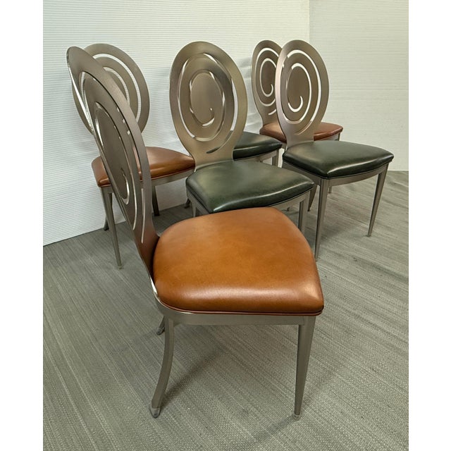 2010s Ethan Allen Radius Dining Side Chairs, Set of Six For Sale - Image 5 of 12