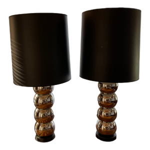 1960s Mid Century Modern Lamps - a Pair