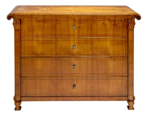 Biedermeier Chest of Drawers from Danube Monarchy, 1830s