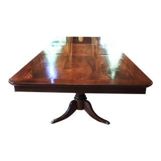 Custom Oversized Federal Style Dining Table For Sale
