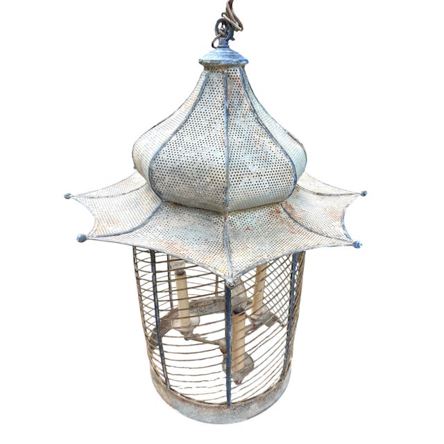 Late 20th Century Neirman Weeks Voliere Pagoda Lantern For Sale In Miami - Image 6 of 11