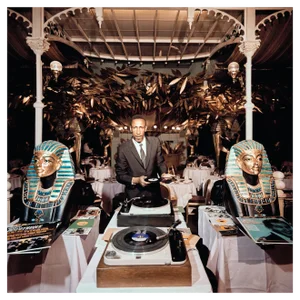 Slim Aarons, Slim and Sphinx, Limited Edition Estate Stamped Digital Print