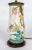 Early 20th Century Crackle Glaze Ceramic Lamp With Painted Peacock & Flower Scene For Sale In San Francisco - Image 6 of 9