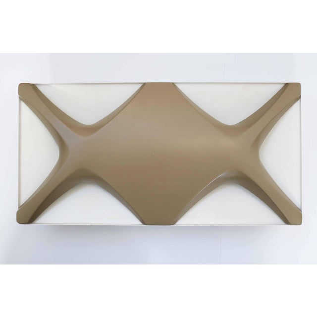 Large Cross Oyster Wall Lamp by Klaus Link for Neuhaus Leuchten, 1960s For Sale - Image 11 of 11