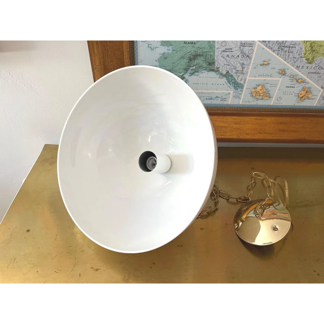Modern Dome Pendant Light, 1970s For Sale - Image 13 of 18