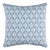 Schumacher Dexter Indoor/Outdoor 20" Pillow in Blues For Sale