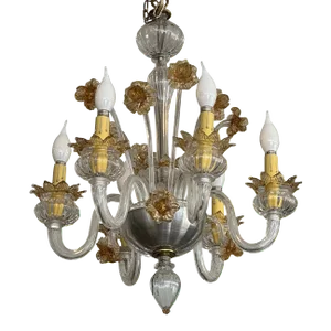 Early 20th Century Murano Glass Chandelier