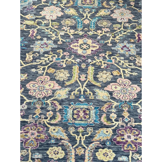 Arts & Crafts Decorative Hand Made Rug For Sale - Image 3 of 5