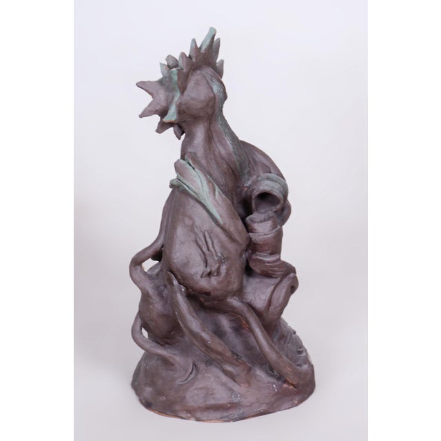 Mid-Century Sculpture in Ceramic, 1950s For Sale - Image 6 of 9