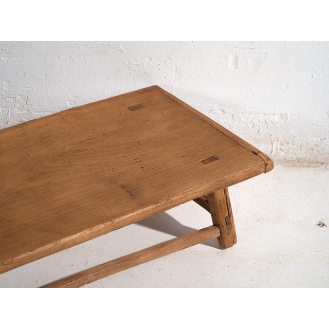 Antique Pine Low Table For Sale - Image 3 of 10