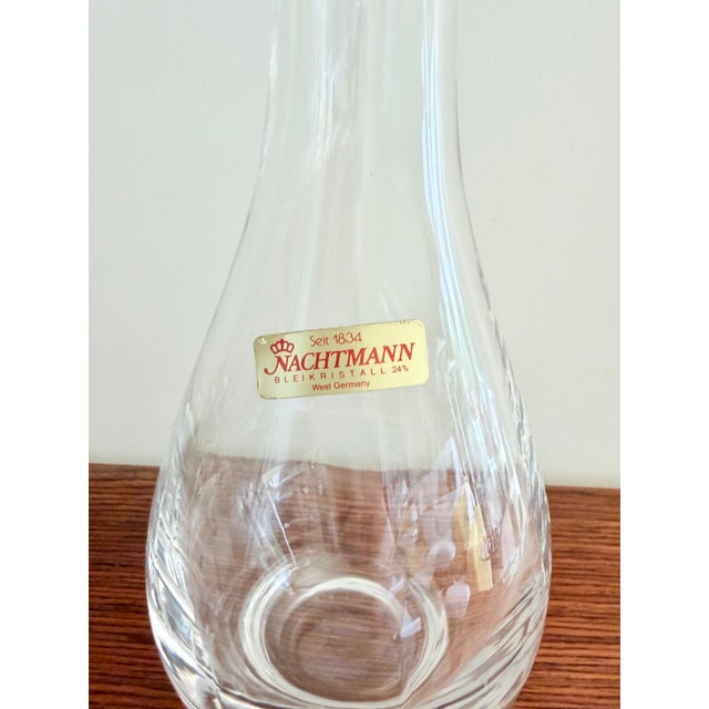 Mid-Century Modern West German Liquor Bottle from Nachtmann, 1970s For Sale - Image 3 of 5