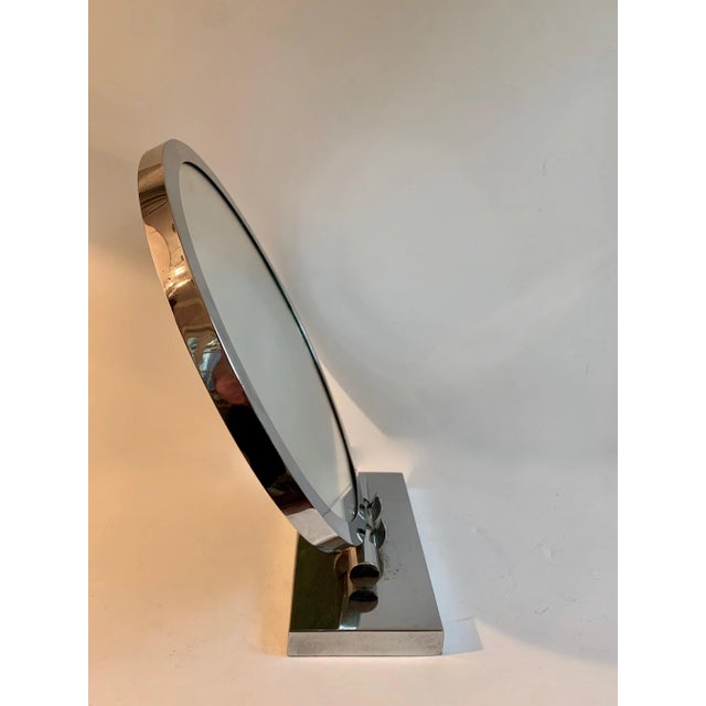 Art Deco Adjustable Vanity Mirror For Sale - Image 9 of 13
